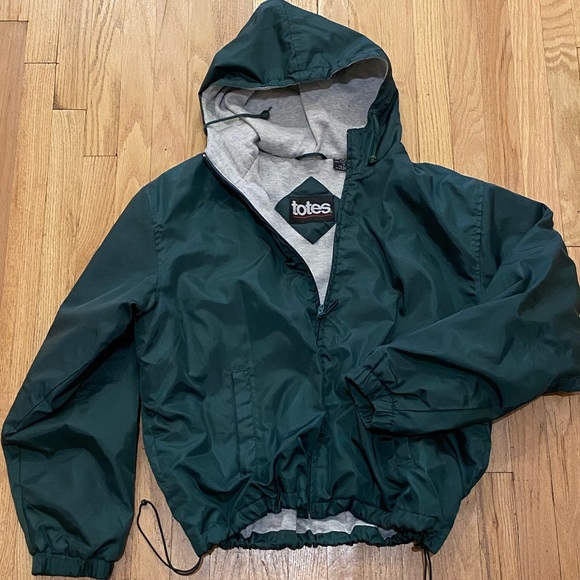 nylon sweatshirt lined jacket